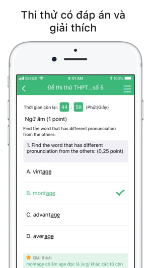 HocHay - Luyện Thi Tiếng Anh(圖2)-速報App