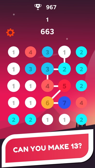 One Line Number - Chain Puzzle screenshot 4