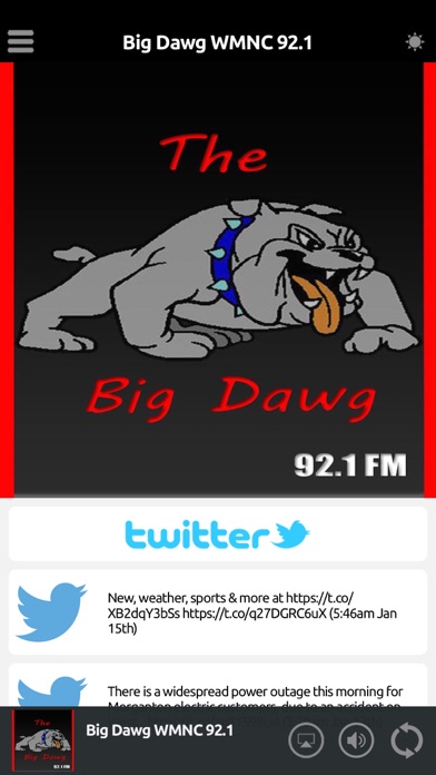 Big Dawg WMNC 92.1 screenshot 2