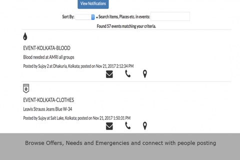 FreeCycle and Emergencies screenshot 2