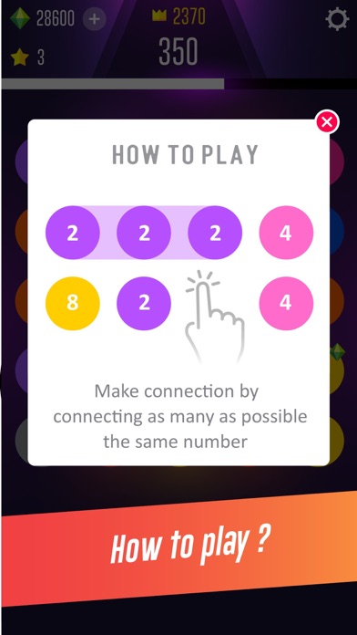 2048 connect: 2 & 2 game screenshot 3