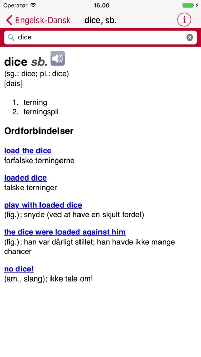 English Danish Dictio... screenshot1