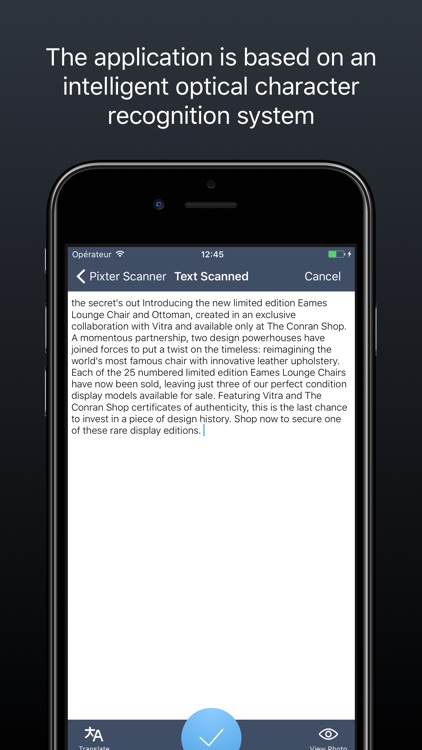 Pixter Scanner OCR Document