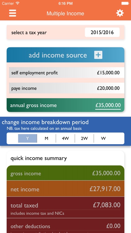 UK Tax Calculators 2019-20 screenshot-3