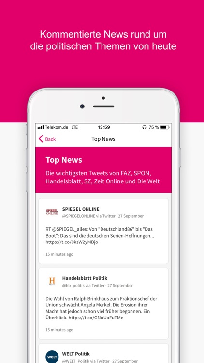 Polly - Politik in einer Hand