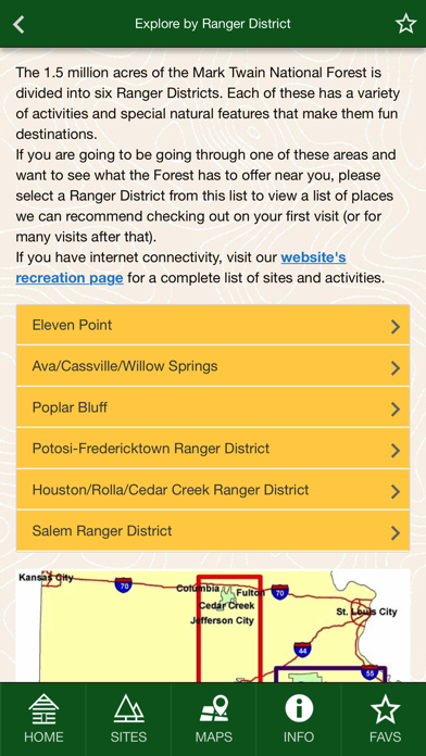 How to cancel & delete Mark Twain National Forest from iphone & ipad 2