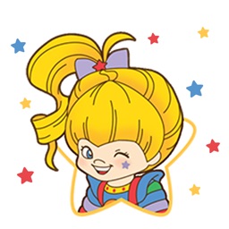 Rainbow Brite Stickers