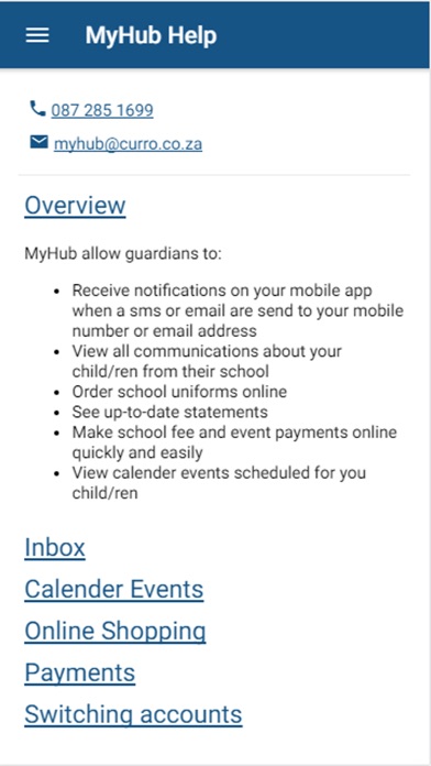 MyHub Guardian screenshot 2