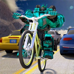 Robot Bicycle Traffic Rider By Digibot Studios