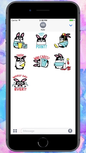 Cry Baby Rabbit Stickers(圖2)-速報App