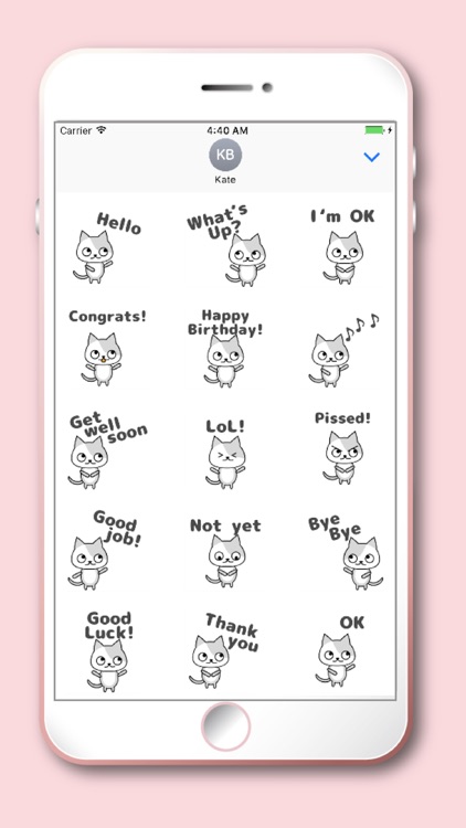 Cute Cat Kawaii emoji