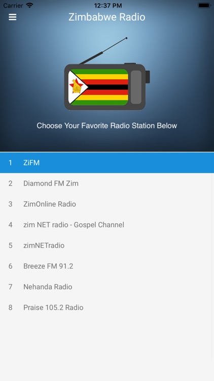 Zimbabwe Radio Station FM Live