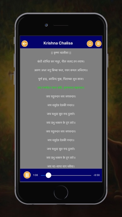 Krishna Chalisa Audio screenshot 3