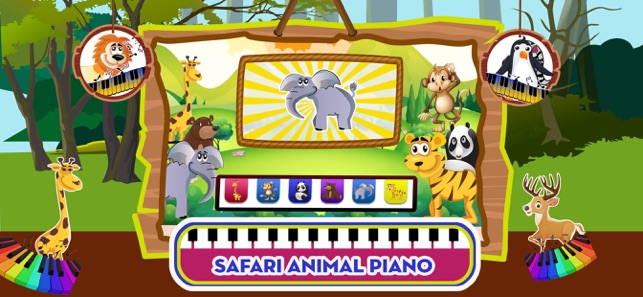 Baby Piano Animal Sounds Game