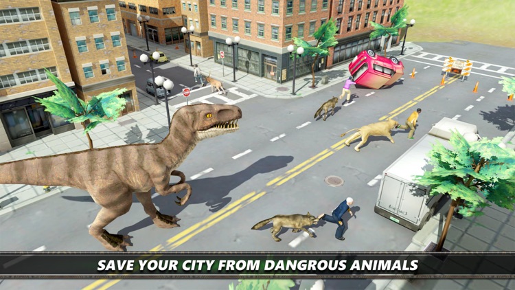 Dinosaur City Simulator Games
