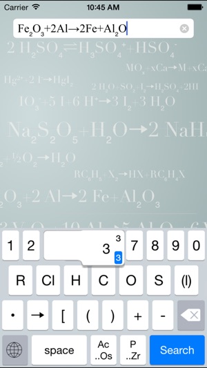 Chemistry Keyboard