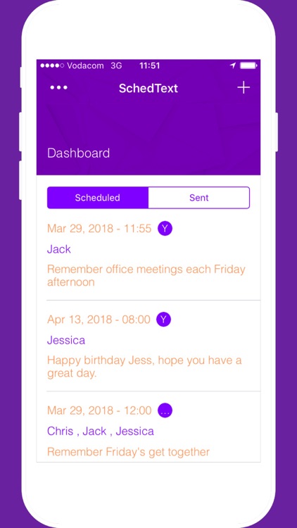 SchedText: SMS Scheduler screenshot-3