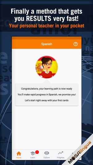 MosaLingua Learn Spanish(圖1)-速報App