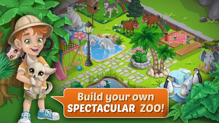 Happy Zoo - Wild Animals screenshot-1