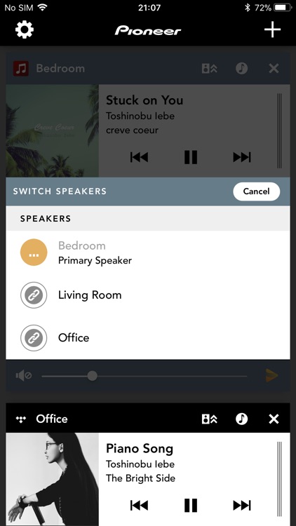 Pioneer Music Control App forC