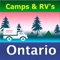 Camping spots & RV's is a simple and easy to use map to find the nearest Campsite or RV Park locations