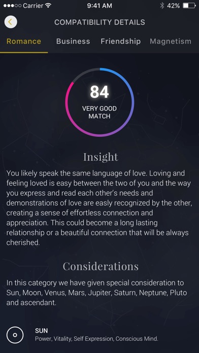 NUiT Astrology Match, Dating screenshot 4