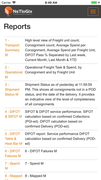 Netlogix BI screenshot 2