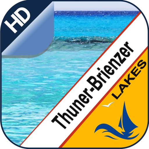 Thun & Brienz Lake offline nautical boaters chart