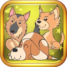 Activities of Happy Puppy Dog - Jigsaw Puzzle