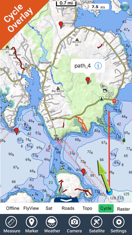 Acadia National Park GPS and outdoor map