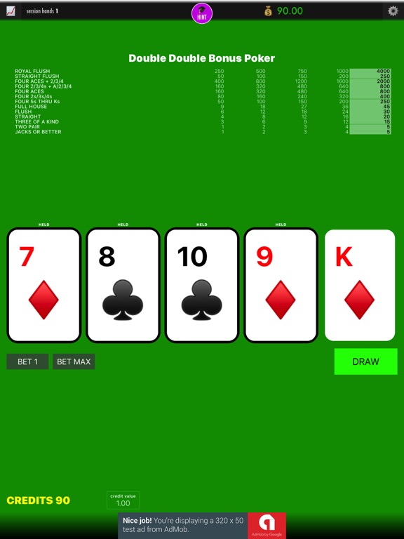 Cursive Alphabet Practice Video Poker
