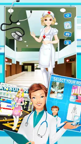 Game screenshot Doctor Fashion Girl Dress Up mod apk