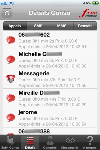 Mon compte pour Free Mobile screenshot 3