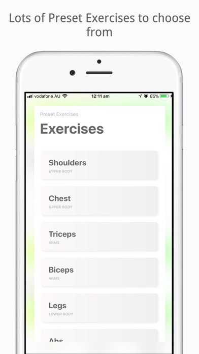 Gymbuddy - track your lifts screenshot 4