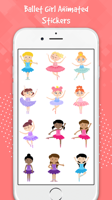 Ballet Girls Stickers screenshot 3