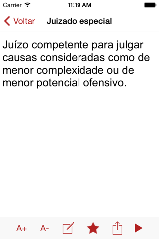 Dicionário Jurídico screenshot 2