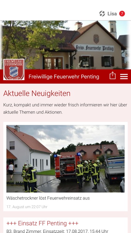 Freiwillige Feuerwehr Penting