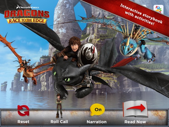 Dragons: Race to the Edge Interactive Storybook by Ruckus Media Group