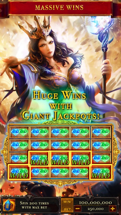 Slots - Magic Heroes screenshot 2