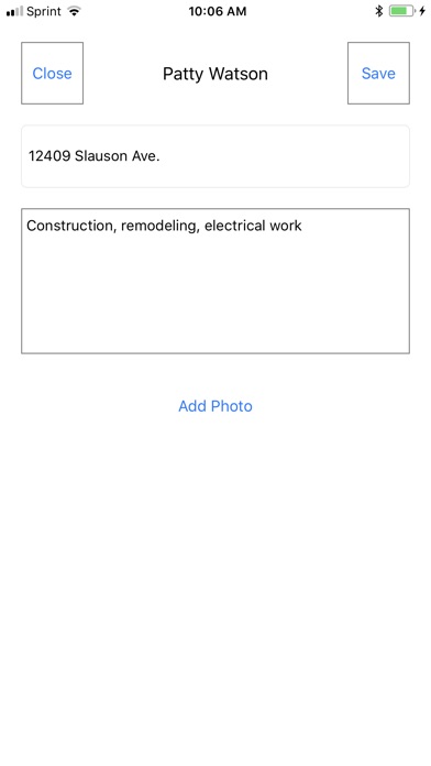 Construction Jobs Database screenshot 4