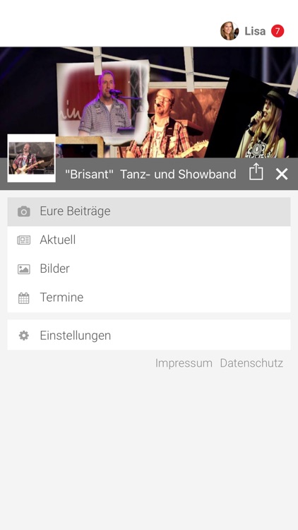 Brisant  Tanz- und Showband