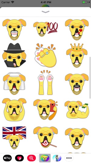 Yellow Gold Hip Hop Bulldog(圖2)-速報App