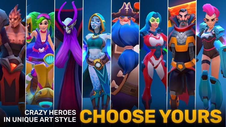 Planet of Heroes - A MOBA Game