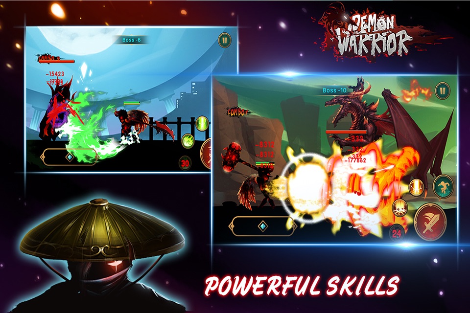 Demon Warrior: Action RPG Game screenshot 2
