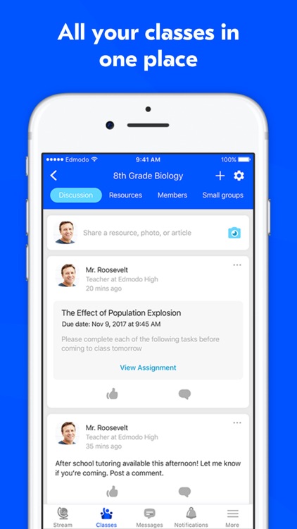 Edmodo screenshot-3