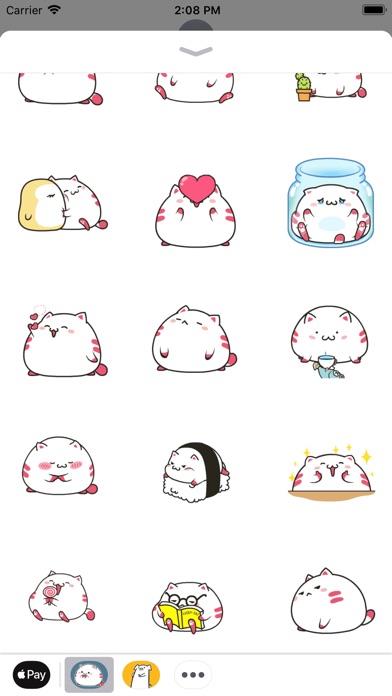Chubby Kitten Animated Sticker screenshot 2