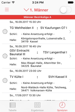 HSG Lohfelden/Vollmarshausen screenshot 2