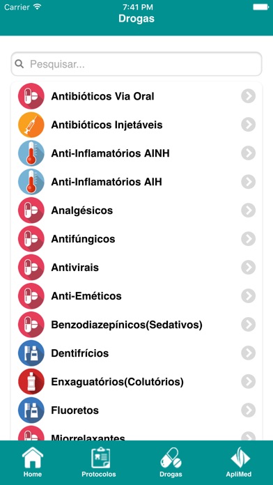 Protocolos Dentística screenshot 4