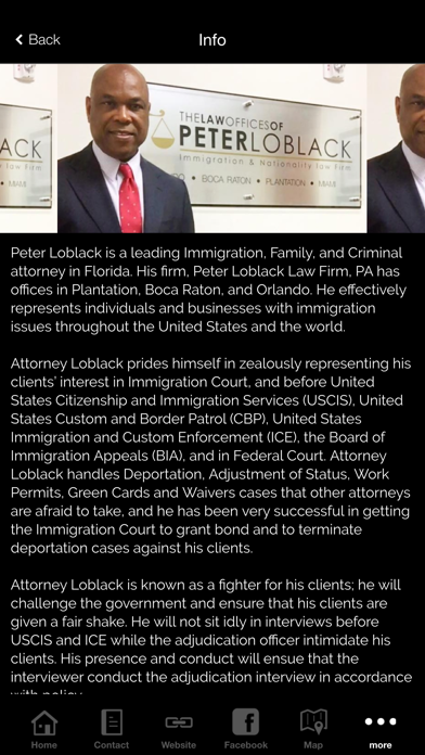 Peter Loblack Law Firm PA screenshot 4