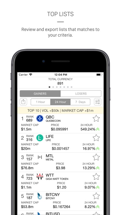 Coinvestor: Crypto Tracker